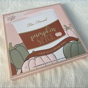 Never used 2019 Too Faced Pumpkin Spice Palette